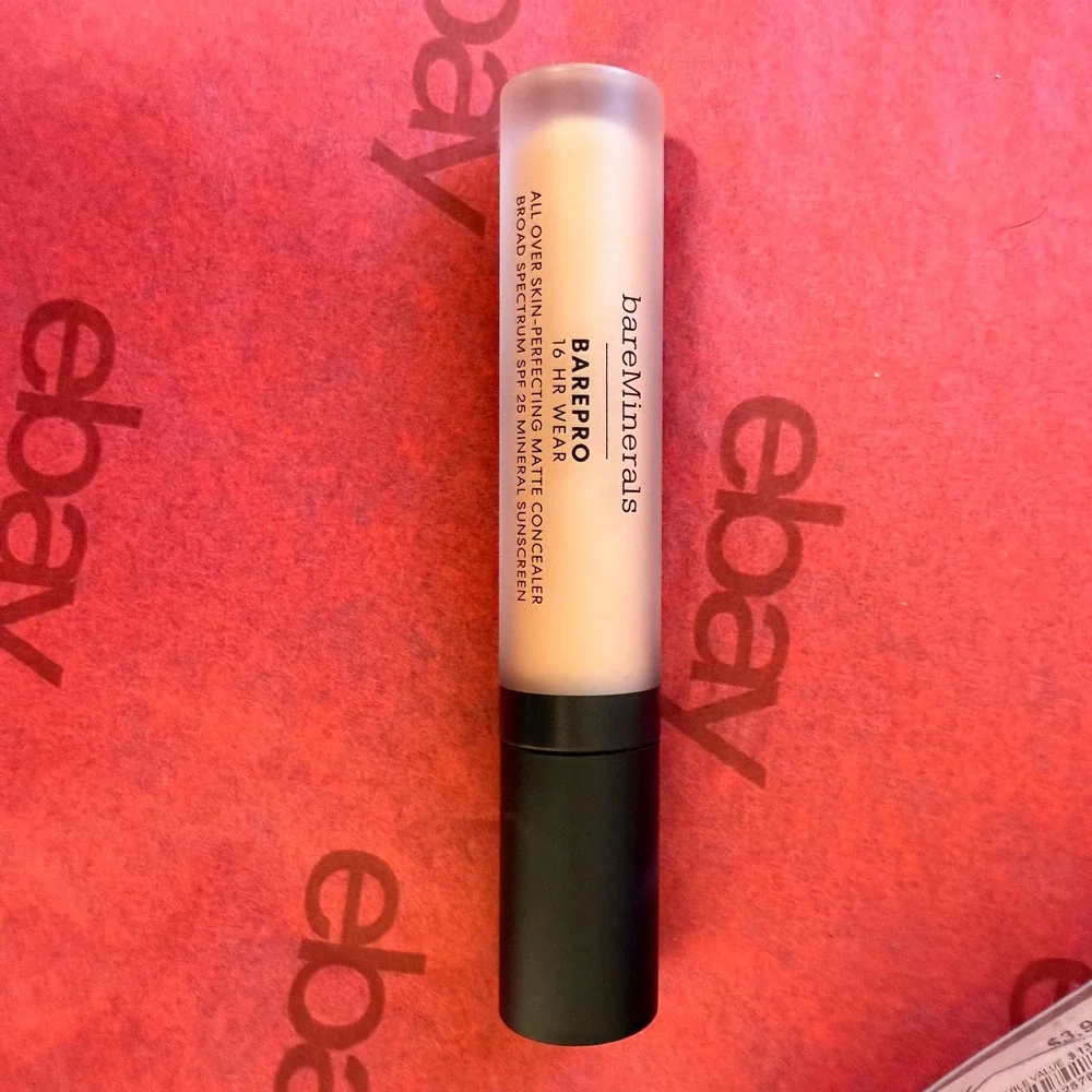 NWT Lot of 2 bareMinerals BarePro Concealer Mineral 255 Neutral Matte SPF25 16HR